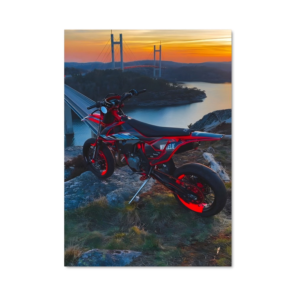 Poster Moto en Vue – affiche KTM Moto